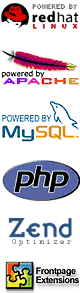 Our hosting plans are Linux-Apache-based and include PHP, MySQL databases, NeoMail and Horde as web mail, as well as full POP and SMTP e-mail, autoresponders, mailing lists, control panels, online file managers etc. and Frontpage Extensions if required.